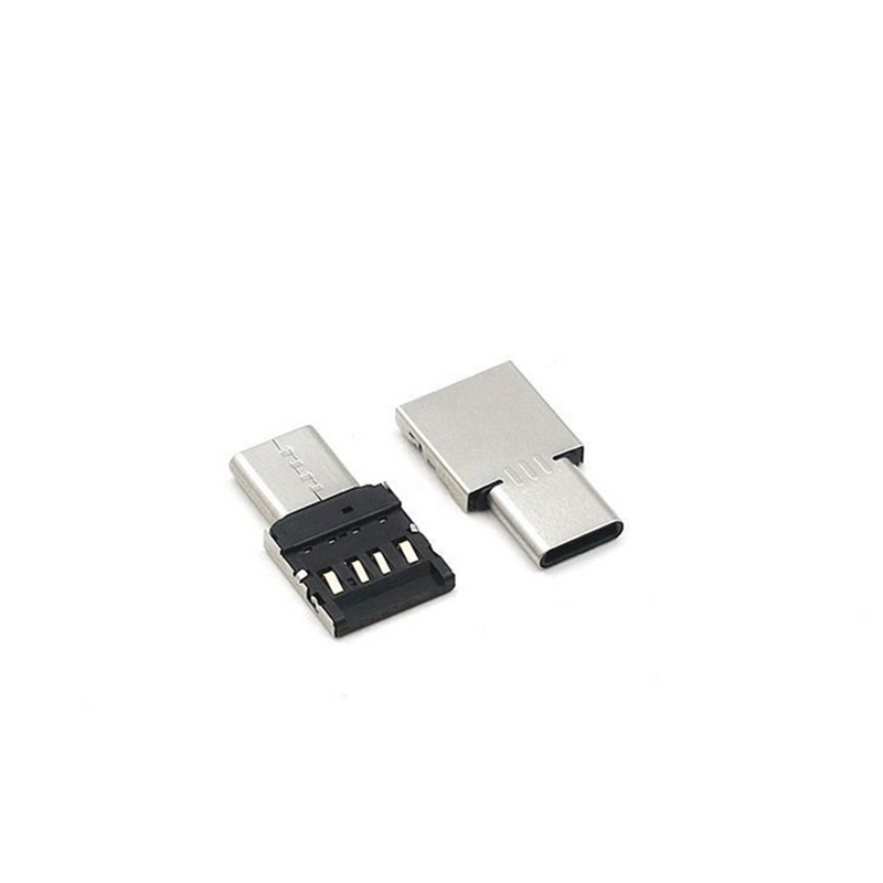 1-5 uds USB 2,0 OTG adaptador USB-C a USB A convertidor adecuado para Macbook portátil PC Micro USB macho a USB hembra conector OTG