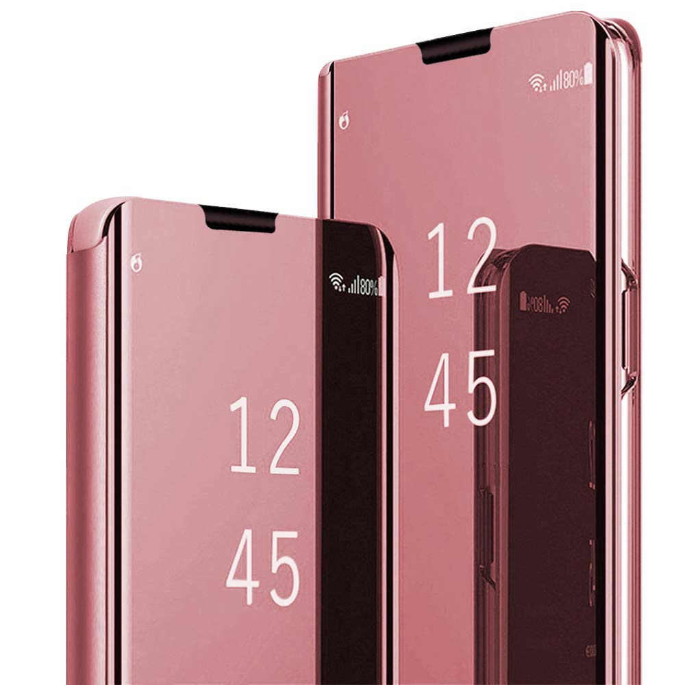 Plating Mirror Leather Flip Phone Cover For Apple Iphone 15 Pro Max Case Magnetic Book Stand Coque I Phone Iphone15 ProMax Plus: Cotton Fabric / Pink