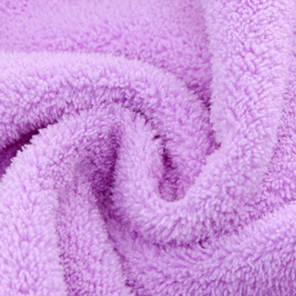 1pc couleur unie microfibre grande serviette magique cheveux doux chapeau rapide séchage serviette séchage rapide casquette W8X9