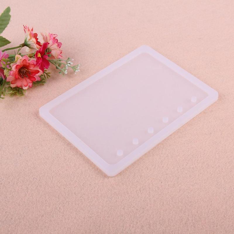 1PC Scrapbooking Silicone Mould Resin Molds for Notebook Book Cover Molds Making DIY Decorative Craft Tool