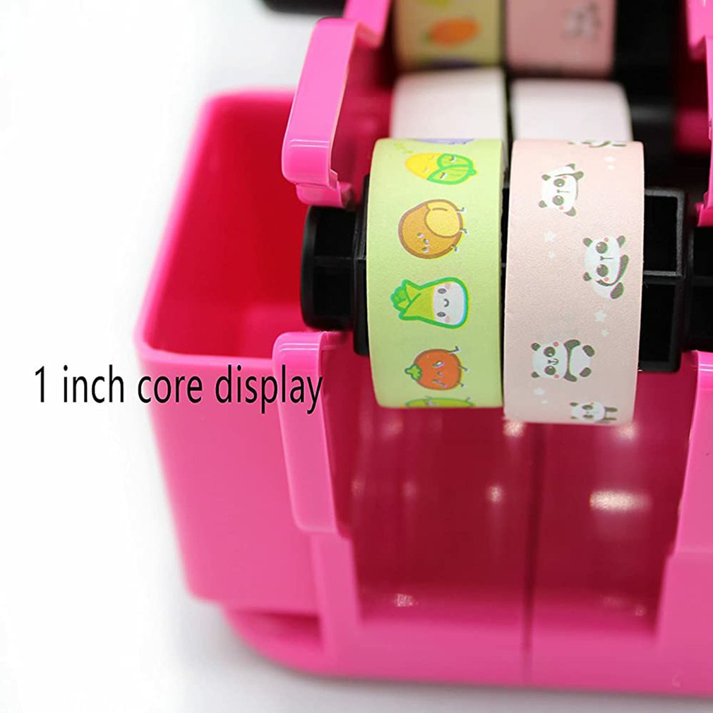 Semi-Automatic Tape Dispenser With 35Mm Fixed Length Tape Cutter Desktop Office Packaging Household Tools