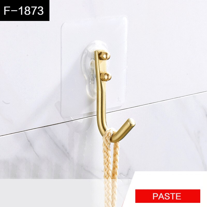 Industrial Retro americano accesorios de baño cocina negra toallero papel toalla gancho de hierro soporte de tubería de agua: F-1873-2