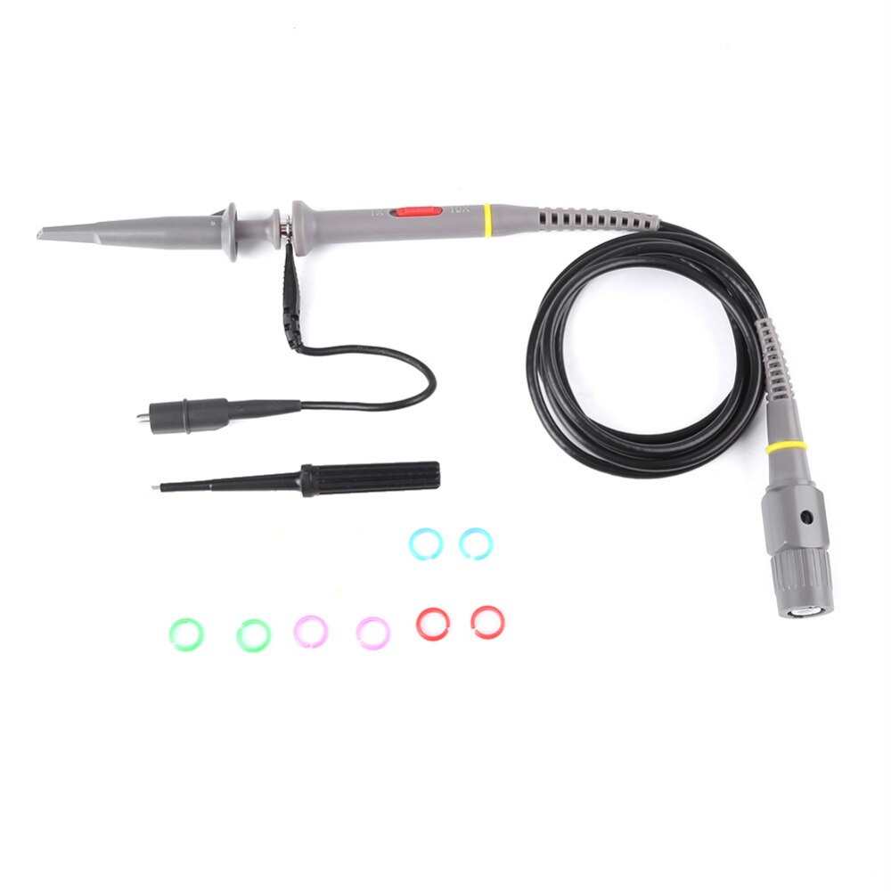 Pp-80 Oscilloscope Probe Kit 60 Mhz Osciloscopio Accessories Clip Passive Low -Impedance Attenuation Probe Cable