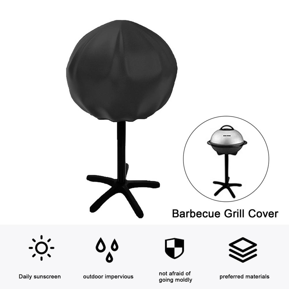 210D Barbecue Grill Cover Outdoor Stof Waterdichte Oxford Doek Zilveren Coating Cover Voor Grill Zware Bbq Cover
