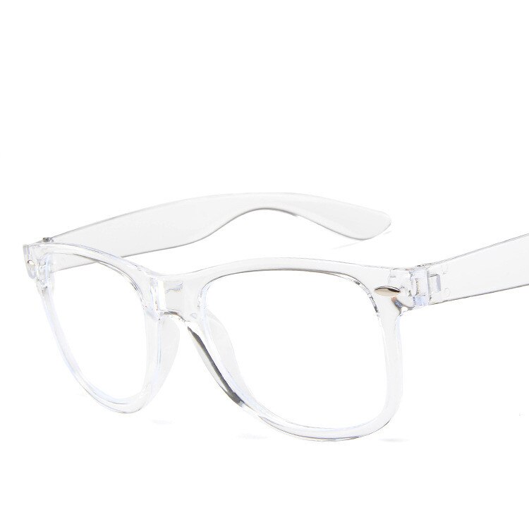 Transparent round glasses clear frame Women Spectacle myopia glasses Men EyeGlasses Frame nerd optical frames clear Lens: clear