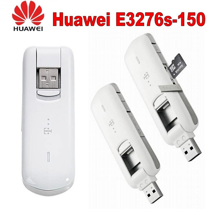 Original Unlocked Huawei E3276 E3276s-150 150Mbps 4G LTE USB Modem 3G WCDMA USB Dongle Mobile Broadband Data Card PK E8372 E3372