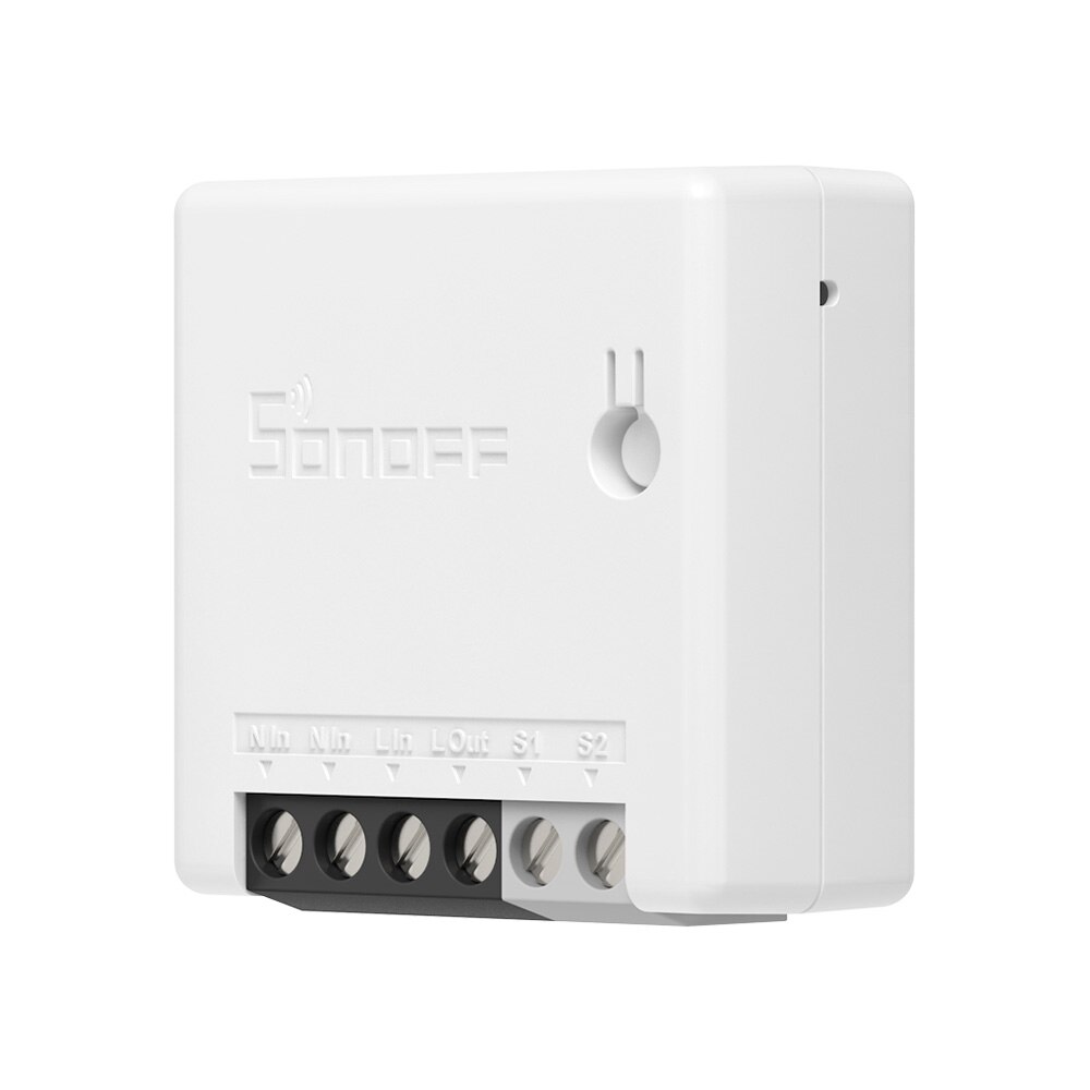 Sonoff zigbee zbmini diy smart switch relæ breaker smart home modul mini tovejs switch stemmestyring via ewelink alexa google