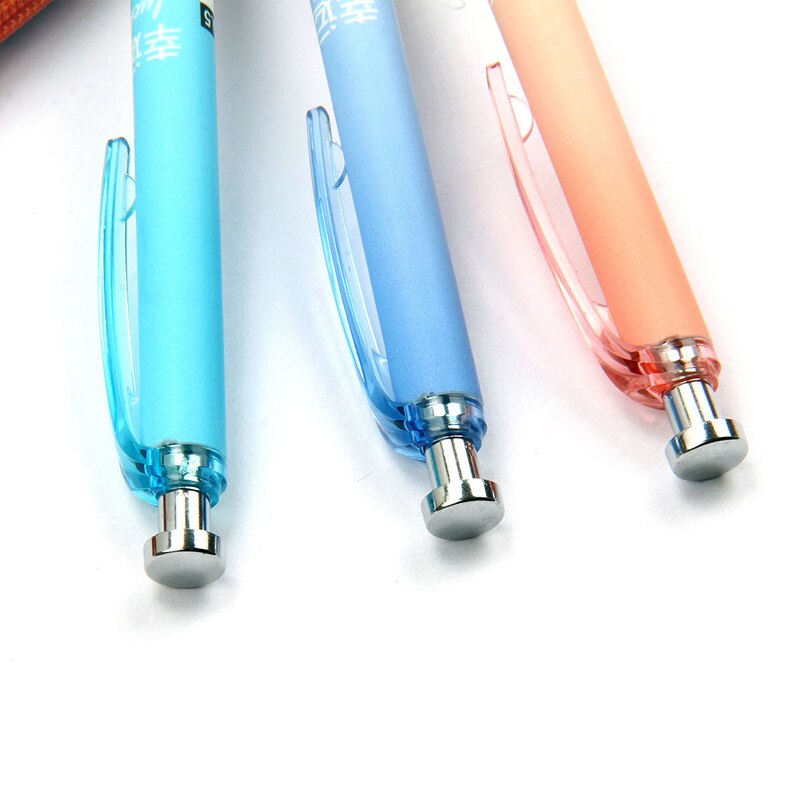 3 Pcs/Set Moon Star Sky Mechanical Pencil Cute Plastic Automatic Writing Drawing Pencils Kids Stationery