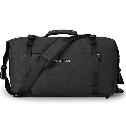 MARK RYDEN voyage bagages sacs haute capacité sac résistant à l'eau hommes sac pour voyage deux couleurs disponibles grand espace sac voyage: Black