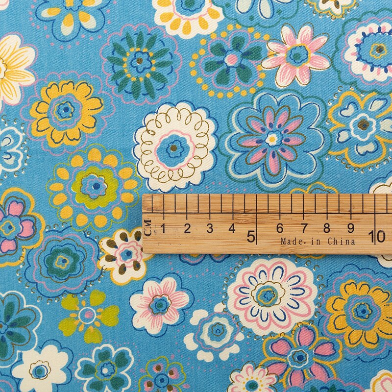 1 unidades/pacote 50*40cm tecido de algodão flor dos desenhos animados retalhos costura material para crianças feito à mão: 2