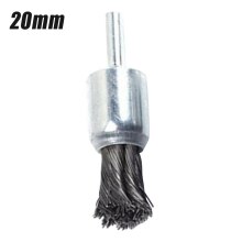 70mm Steel Brush Cleaning Derusting Grinding Polishing Replacement Part: 20mm