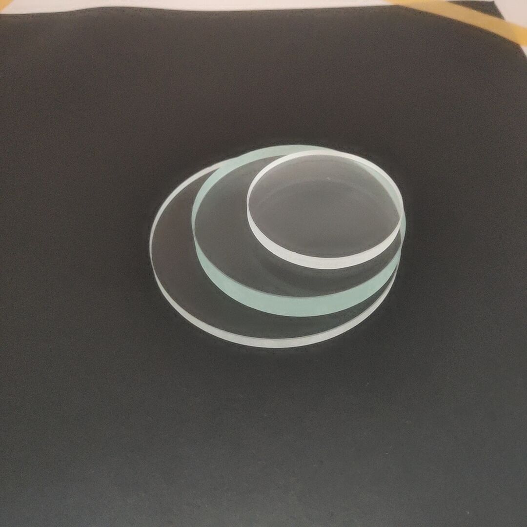 Diameter 35 40 45 50 55 65 70 75Mm Dikte 5Mm 10Mm Gehard Gepantserd Glas Lens Staliniet Rond Plat Gehard Glas