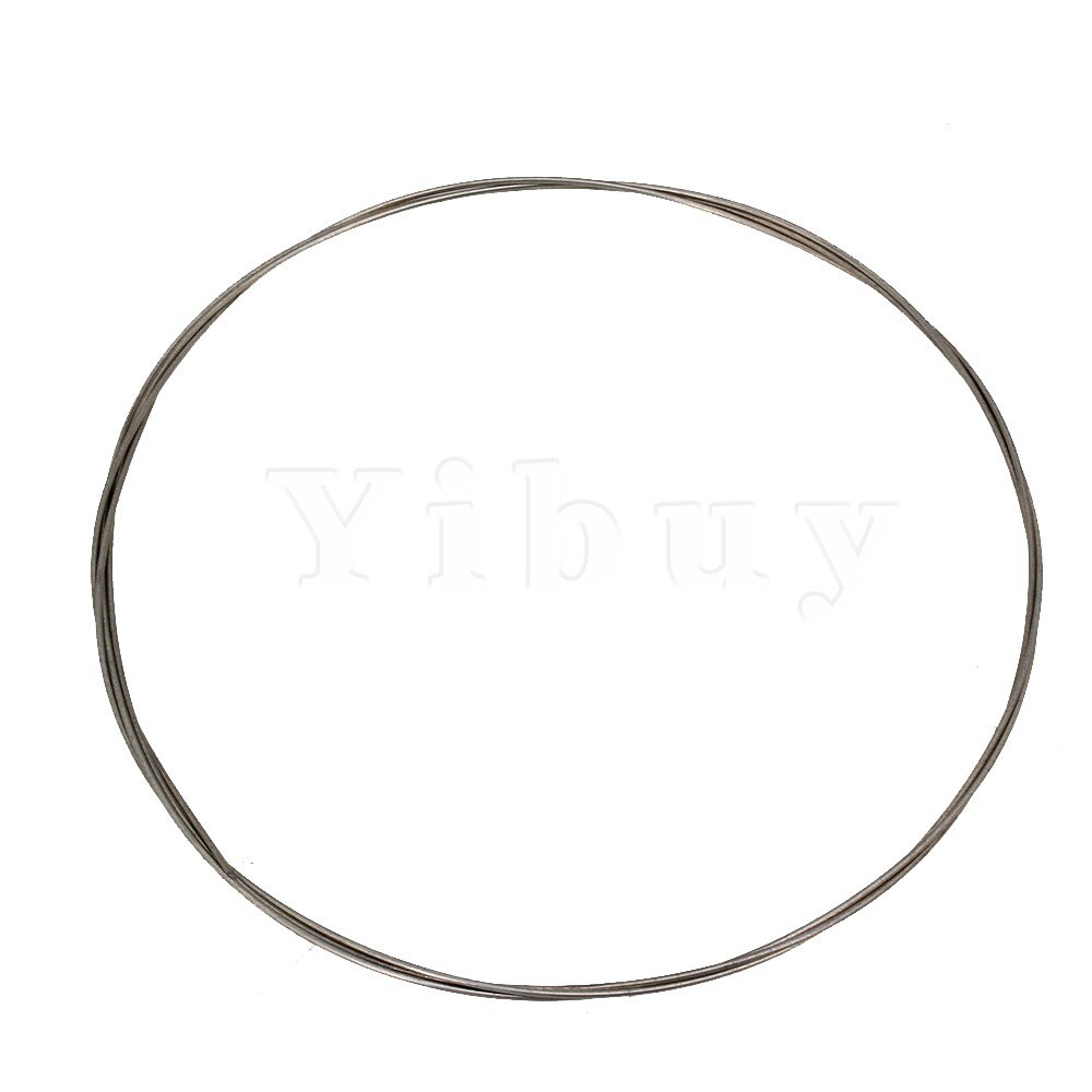 Yibuy 1M Total Length Universal Piano Music Wire Replacement Strings 0.975mm Dia