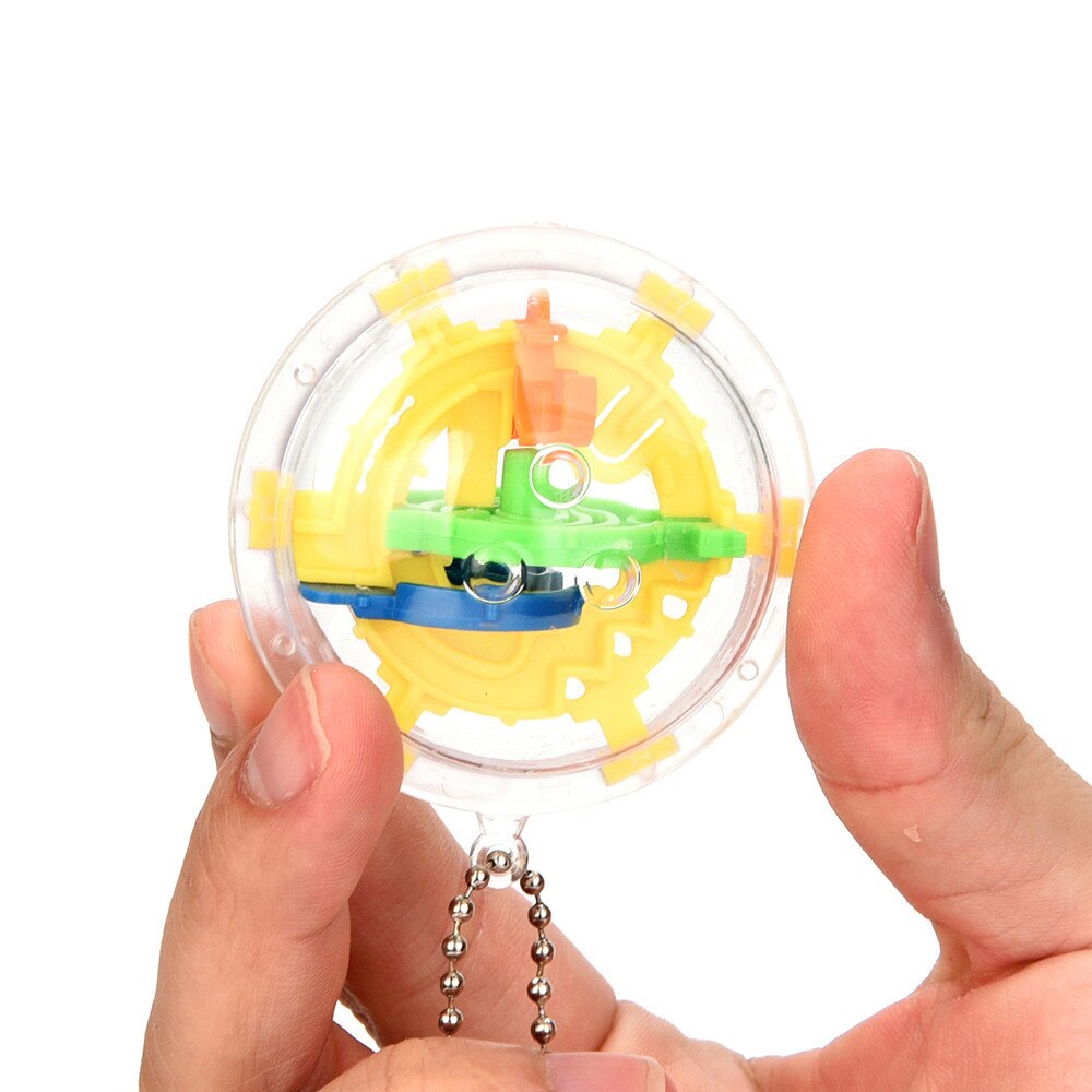 Mini Bal Doolhof Intellect 3d Puzzel Speelgoed Balans Barrière Magic Labyrint Sferische detailhandel ye11.13