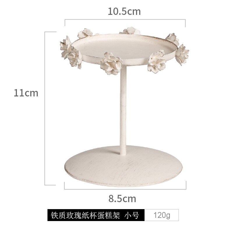 Fruit Afternoon Tea Cake Stand Metal Vintage European Style Dessert Candy Cake Display Stand Wedding Plateau Tableware DG50TD: style3