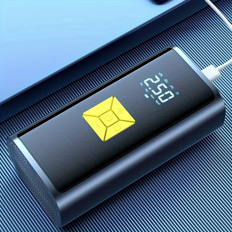 Wireless car air compressor electric tire inflation pump suitable for motorcycle, bicycle, boat, car tire ball