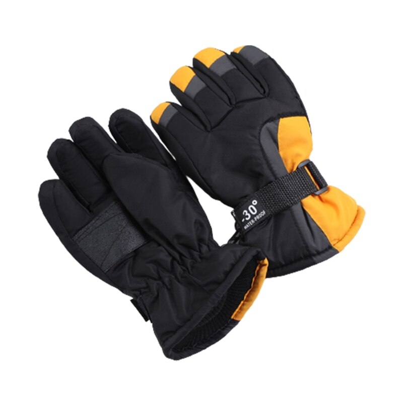 Winter Sneeuw Handschoenen Waterdicht Winddicht Polyester Warmte Sneeuw Sport Ski Snowboard Koud Weer Road Fietsen Necessaries: 6
