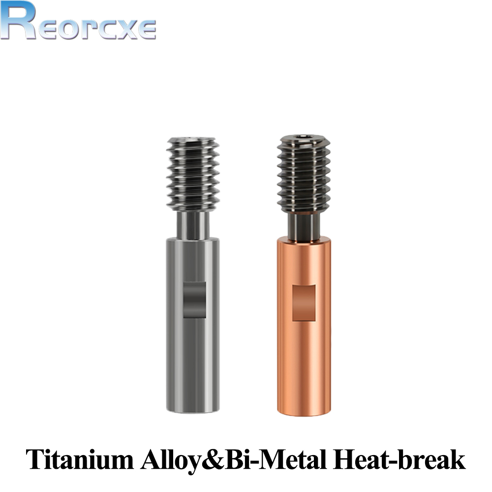 E3D V6 Heatbreak Heatsink kit Bi-Metal Titanium Alloy Short Distance Upgraded kit For Kingroon KP3S KP3S Pro S1 KP5L Hotend: PURPLE