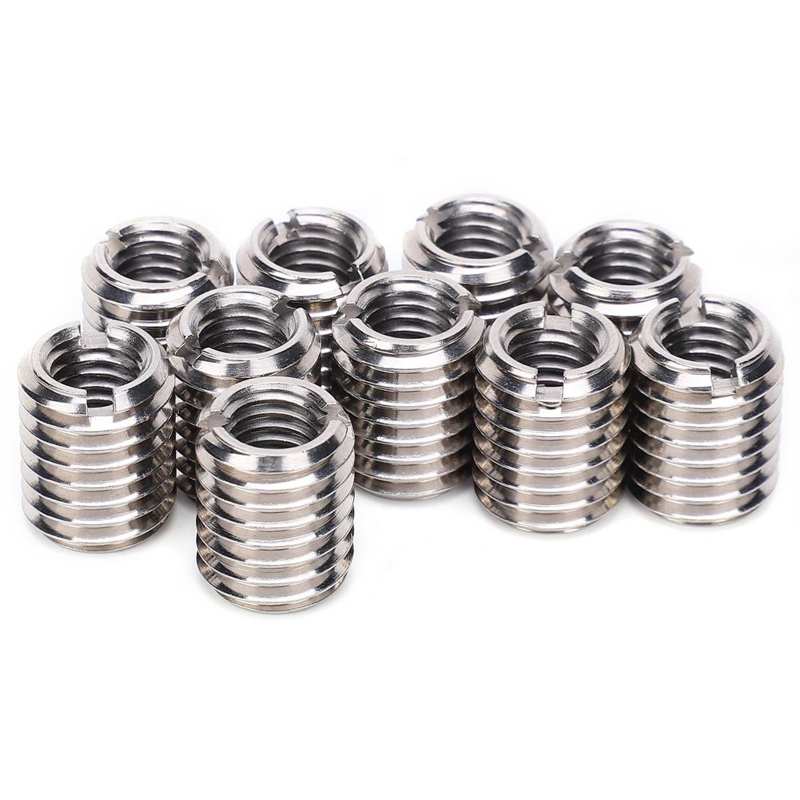 stainless steel insert for hardware repair tools threaded insert Reducer Nut Thread Conversion Stainless Steel Repair