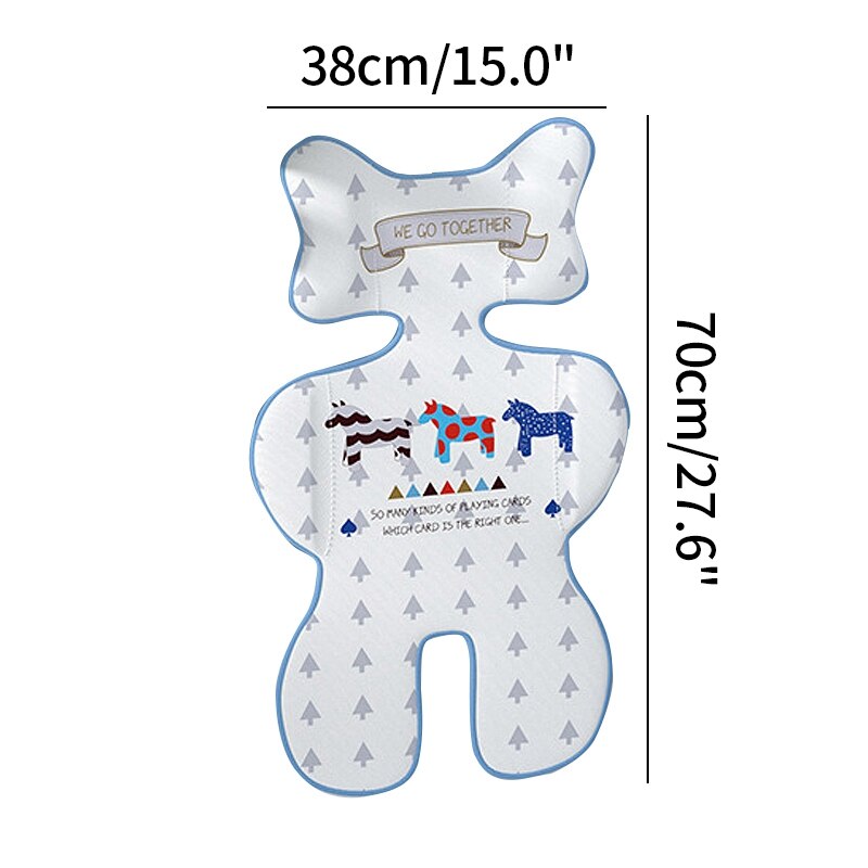 Baby Sommer Kinderwagen matt Atmungs Kinderwagen Kühlung Pad Kleinkind Kinderwagen Zubehör Eis Seide Sitz Pad Kleinkind Warenkorb Matratze