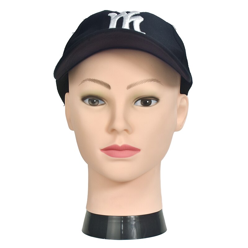 Tête de Mannequin pour femme, pour la fabrication de perruques, chapeaux, exposition, pratique de coiffure, support de chapeau pour la pratique du maquillage
