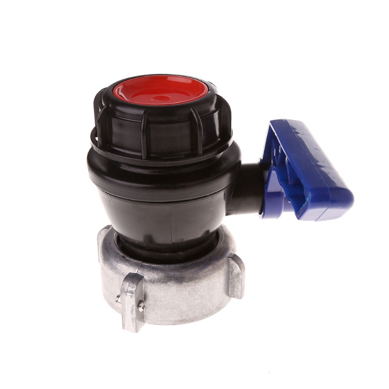 Ibc Tote Tank Ball Valve Drain Adapter 2.95inch Coarse Thread