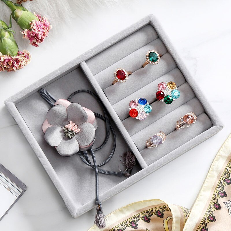 M Clear makeup drawers transparent plastic makeup storage drawers with covers can put jewelry tray inside C227-2: A232-2