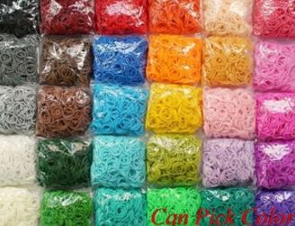 600 bands + 24 S-Clips/pack Elastische Rubber Familie Candy Kleurrijke Armband Weefgetouw Bands Multy DIY Siliconen vullingen beste h2343254s: mixed random color