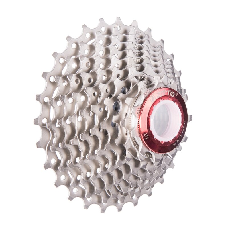Cassette de bicicleta de carretera ZTTO, casete de 10 velocidades 10 s 11-28 T, piñones de bicicleta para Sunrace Shimano Sora
