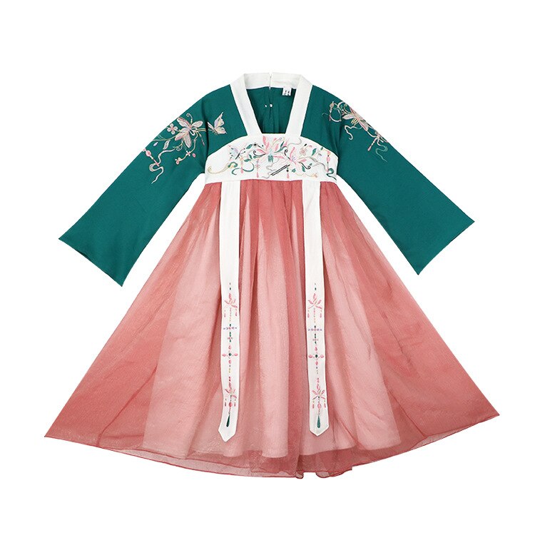 Vestido chino Cantoneye & Cheongsam Qipao para niña pequeña, vestido bonito, vestido tradicional chino