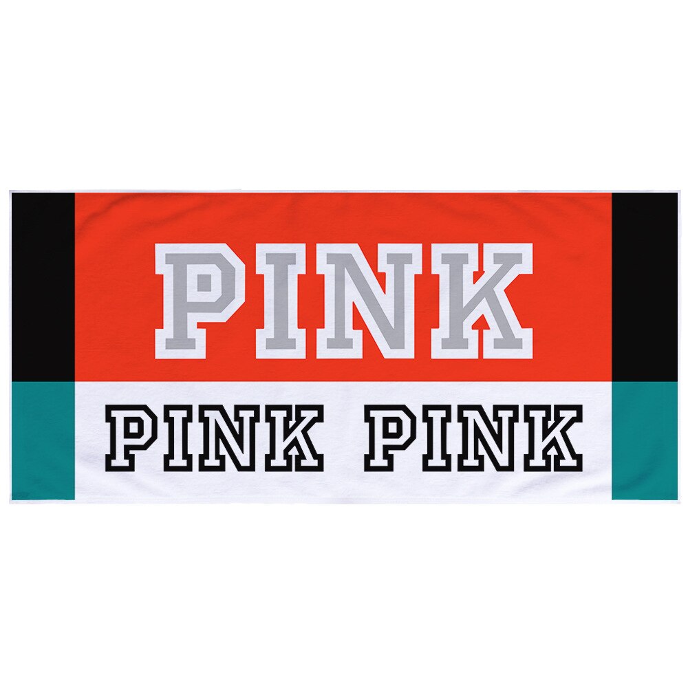 150X75Cm Roze Liefde Luipaard Print Strand Handdoek Super Absorberende Zachte Microfijne Reizen Sport Microfiber Zwemmen Bad handdoeken