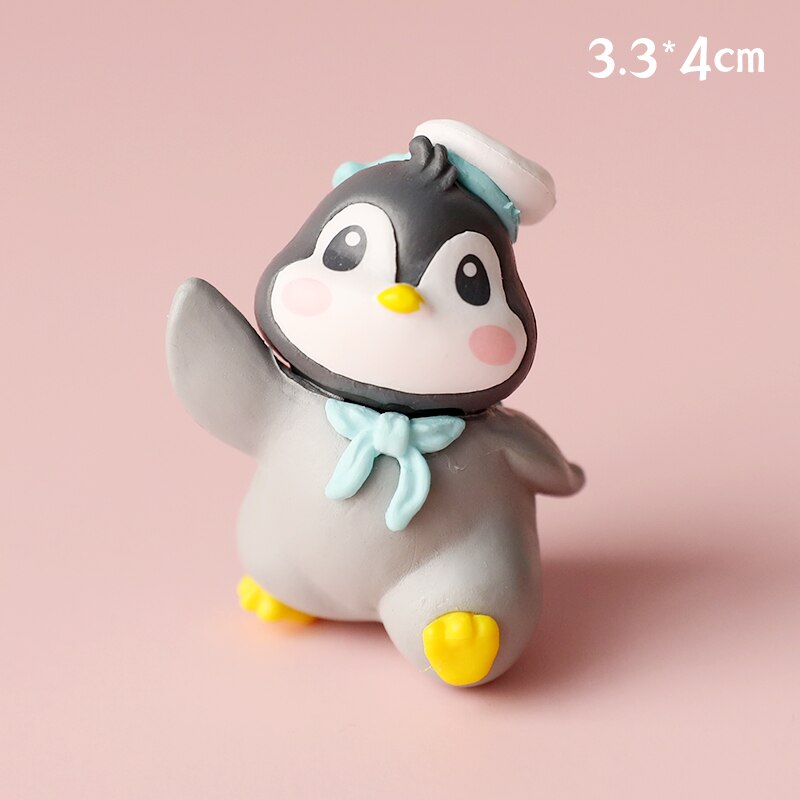 Décoration de gâteau joyeux anniversaire, chapeau de pingouin, flocon de neige, Igloo, Cupcake, cuisson, drapeau de fête, décor de gâteau pour réception pour bébé, de noël: Gris clair