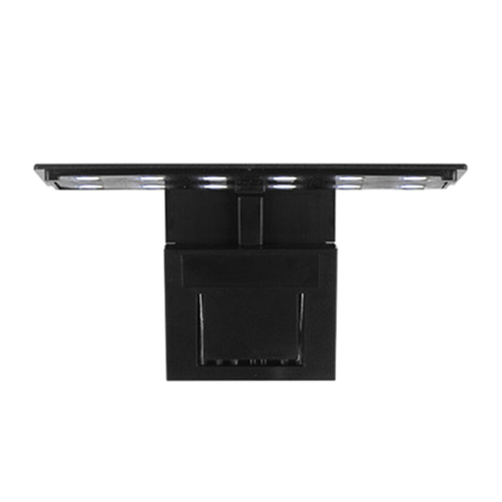 Mini Led Aquarium Licht Aquarium Licht Lamp Aquarium Aquarium Clip Planten Led Groeilicht Lamp Aquarium Led Licht eu Plug: Black