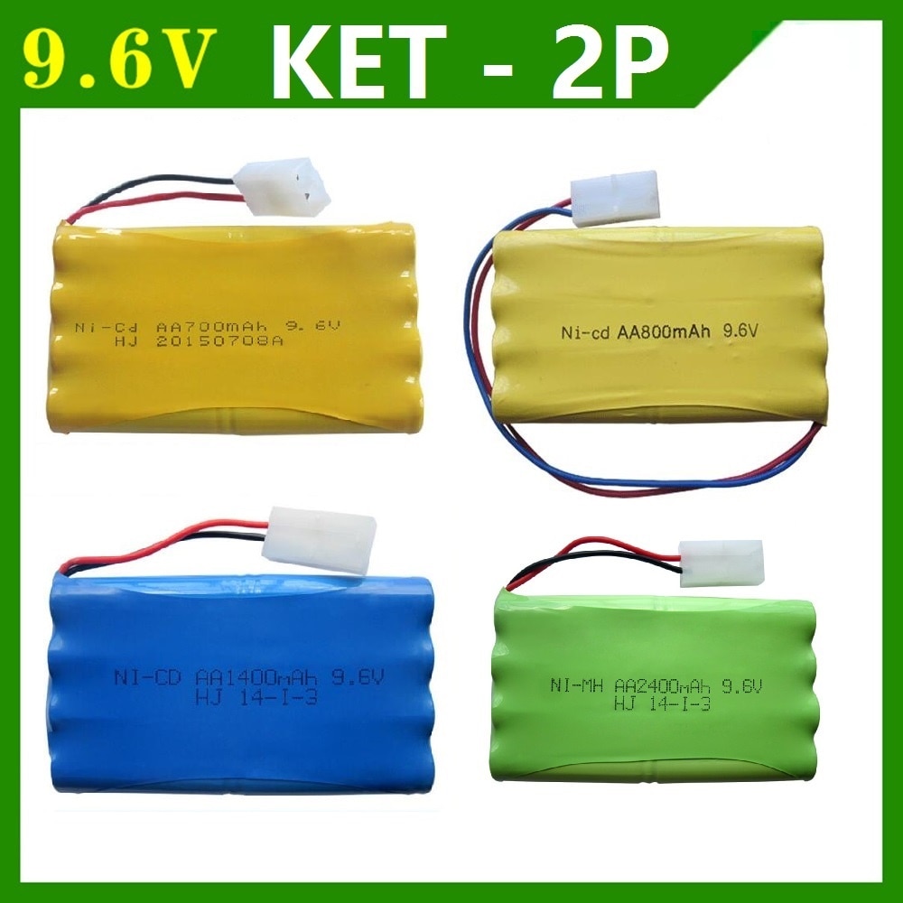 9.6V 700/800/1000/1400/2400mAh telecomando giocattolo illuminazione elettrica illuminazione sicurezza capacità AA gruppo batteria ni-cd/Ni-MH