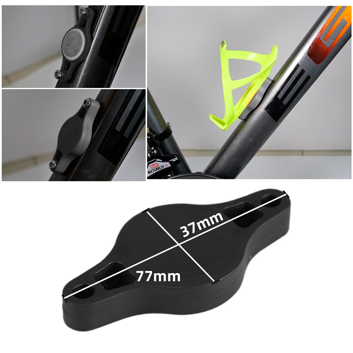 Bike Mount Locator Voor Airtag Beschermhoes Anti-Diefstal Universele Fiets Houder Tracker Klepstandsteller Covers Fietsen Accessoires