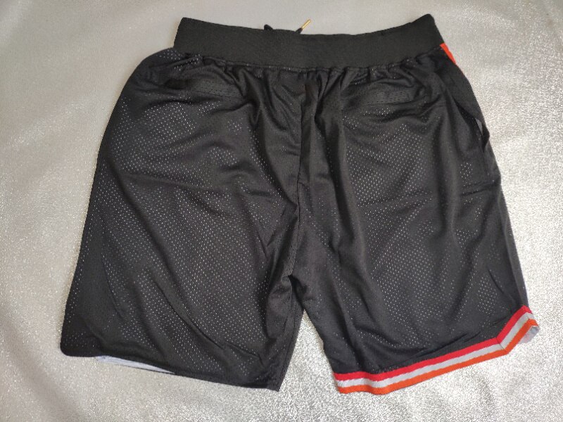 Men Miami Swingman Pocket Shorts - Black Red: Black1 / S