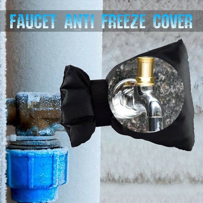 Outside Tap Cover Jacket Insulated Protector Thickened Outdoor Tap Cover From Freezing Waterproof Thermal Tap Jacket