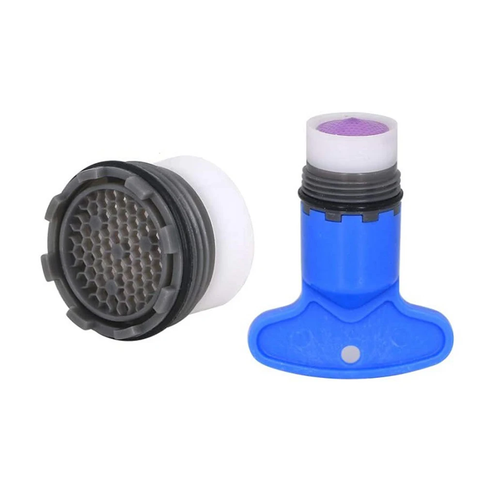 Aireador mezclador, 1/2 Juego, rosca macho de 16,5-24mm, grifo de ahorro de agua, aireador, grifo de burbuja, accesorios para grifo de lavabo de cocina y baño