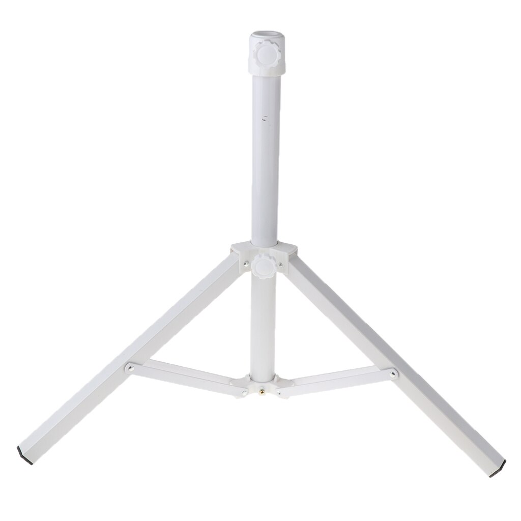 Soporte plegable para sombrilla de playa, Base de sombrilla de acero inoxidable ajustable con ancla para exteriores