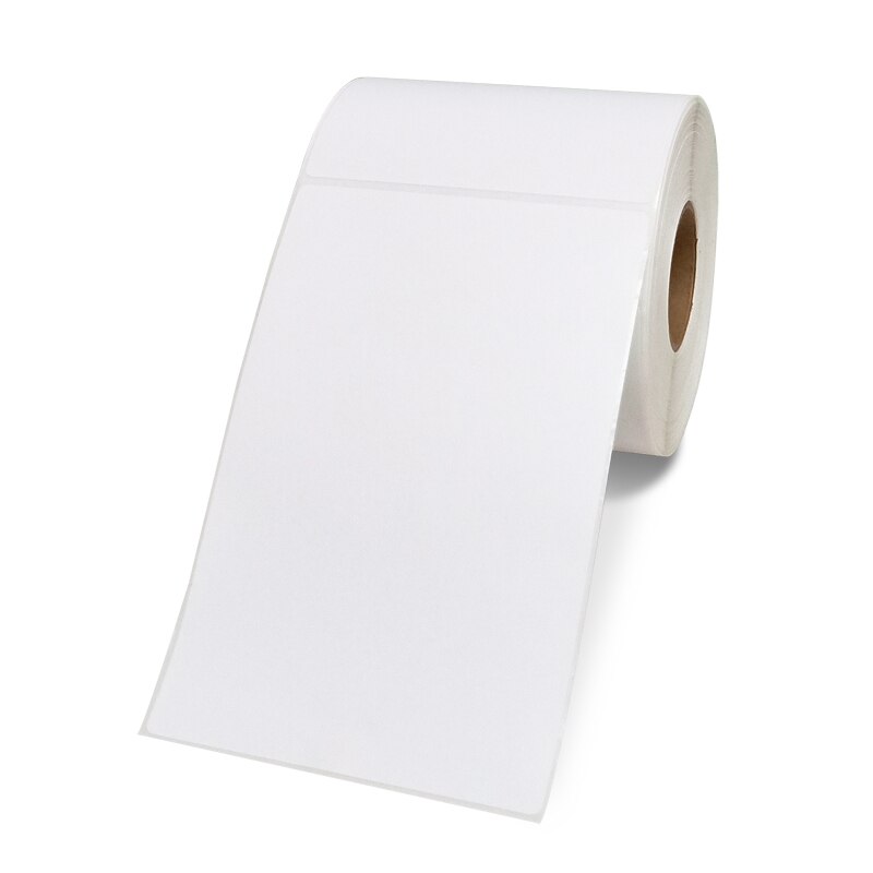 Direct Thermal Label Sticker 100*150 mm 300 Pcs / Roll For Label Logistics Thermal Paper