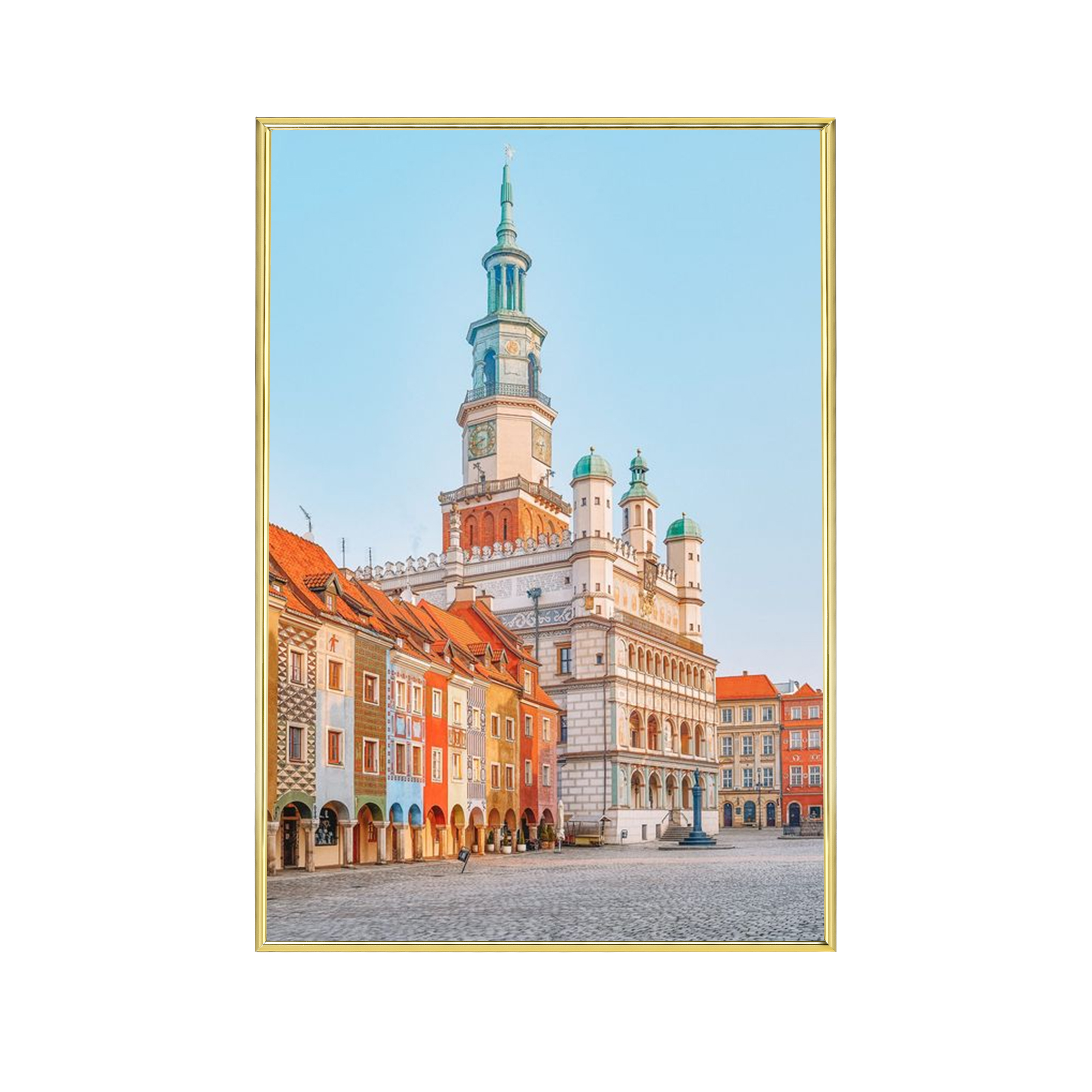 1pc Foto rahmen, golden, 12x18 Zoll, Bilderrahmen für Zauberstab-und Tisch Anzeige, für Schreibtisch-Kunst dekor, für Geburtstags feier dekor: 6 Zoll