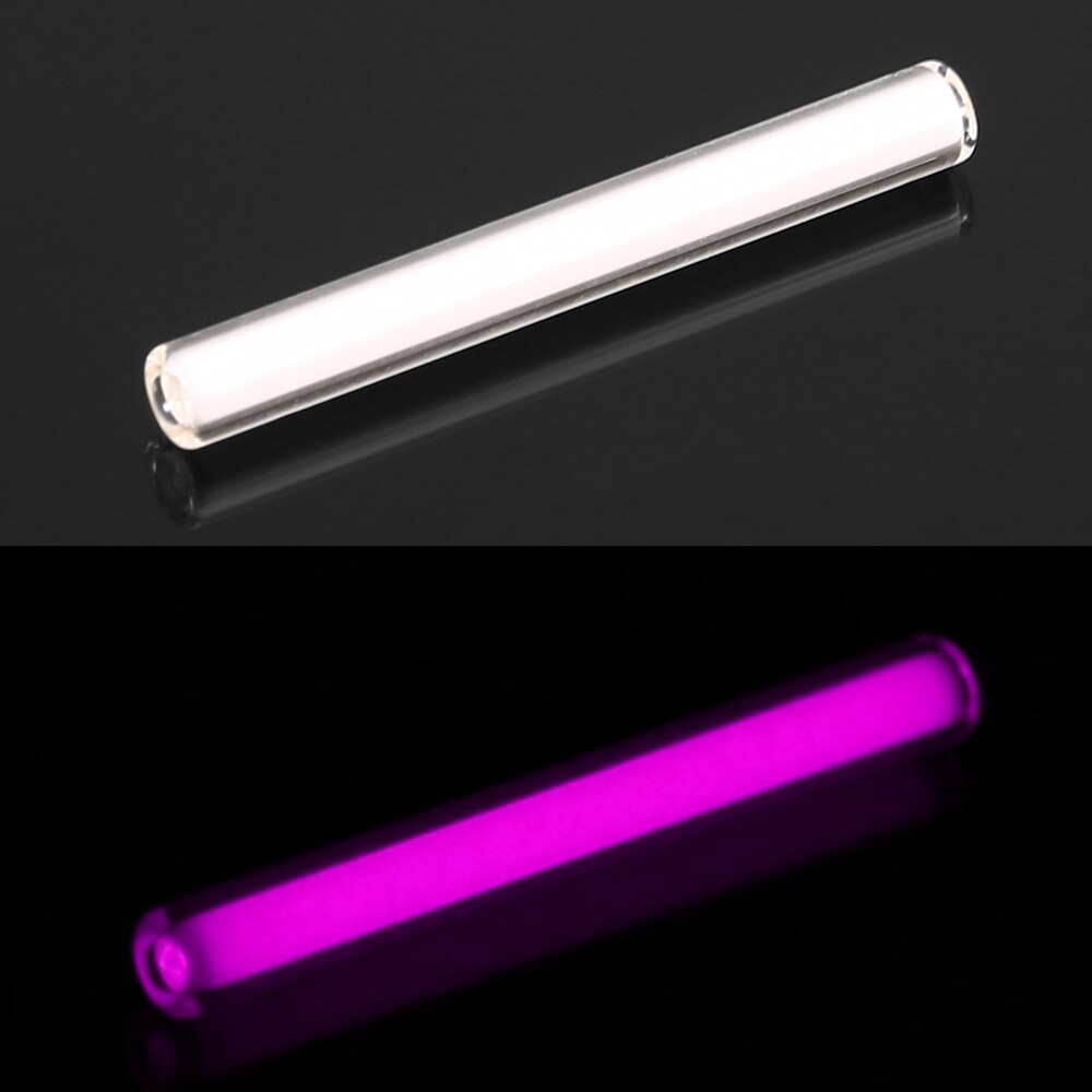 1pc 3mm*22.5 tritiumrør selvlysende udendørs nødlys lyser i mørke: Lyserød