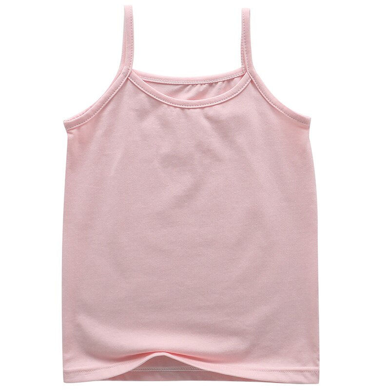 Melario Top for Kids Girls 2020 Kids Girl camisole Summer Girls intimo solido abbigliamento per bambini gilet Baby Soft abbigliamento per bambini