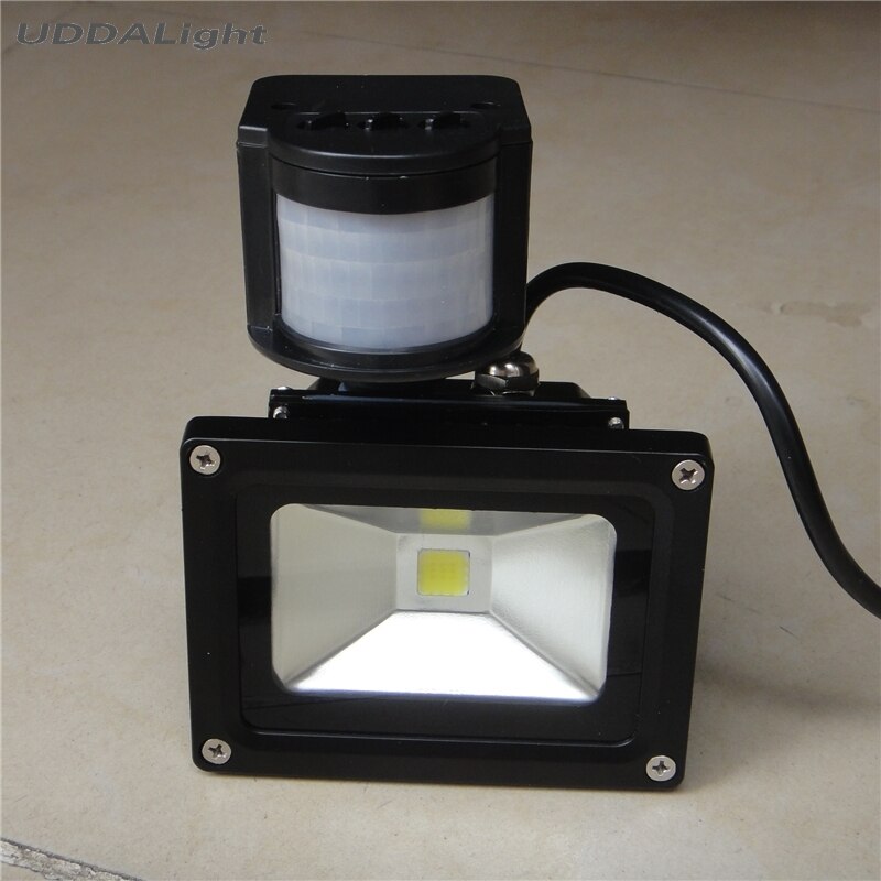 motion sensor outdoor lighting 10W led wall lamp sensor autdoor black/gray foco led exterior sensor de movimiento led outdoor: black / 10W warm white