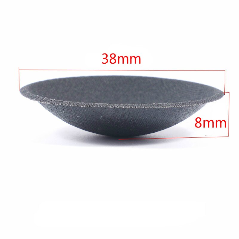 Speaker dust Cap Repair Parts Universal 45mm 55mm 65mm Oiled Cloth Cap 38mm 42mm 74mm Loudspeaker Accessoriesr Good 2pc: Silver