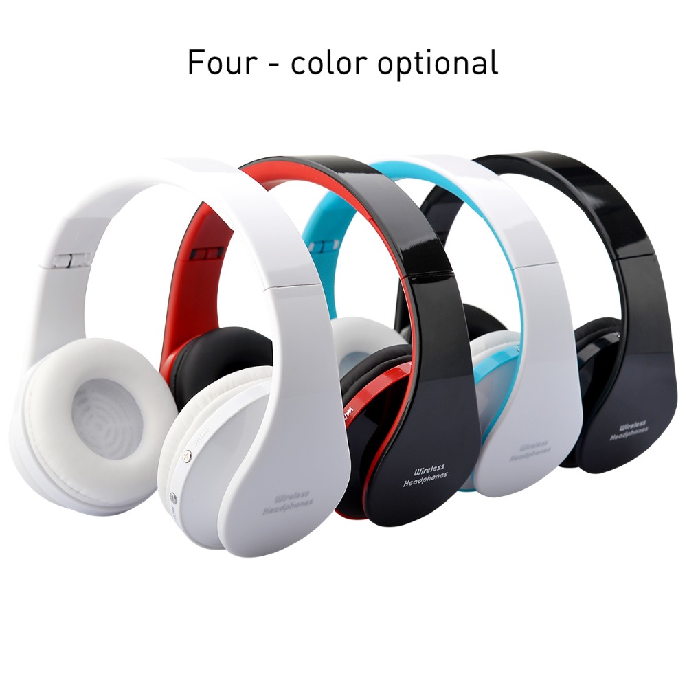 Wireless Bluetooth Headset Headphones Stereo Foldable Sport Earphone bluetooth earphone Microphone headset and earhook 2