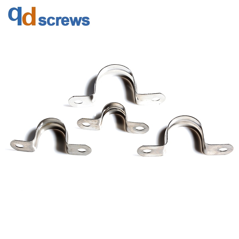 304 m5 m 8 m 10 m 12 m 14 m 16-m80 roestvrij staal enkele oorklem rijkaart buisklem rijpaardklem beugel buisgesp u-vormig