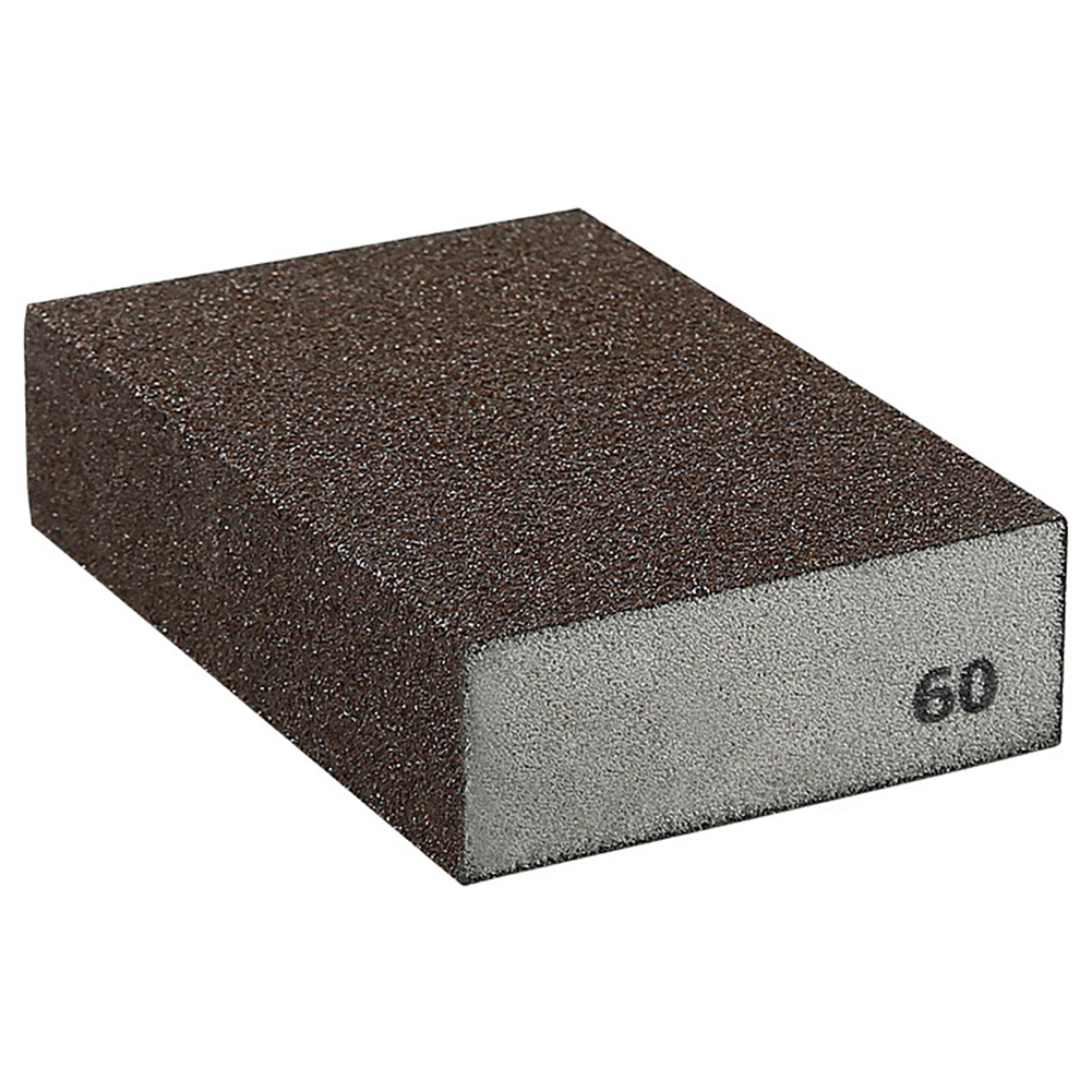 Schleifschwamm, Körnung 60, 80, 100, 120, 180, 240, 320, Wandschleifschwamm, Sandblock, Schleifpapier, Modellfarbe, polierter Sandstein