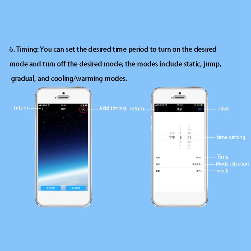 LED Bluetooth Remote Control with Voice Control 8368 RGB Music 4 Buttons Infrared 40 Button Controller