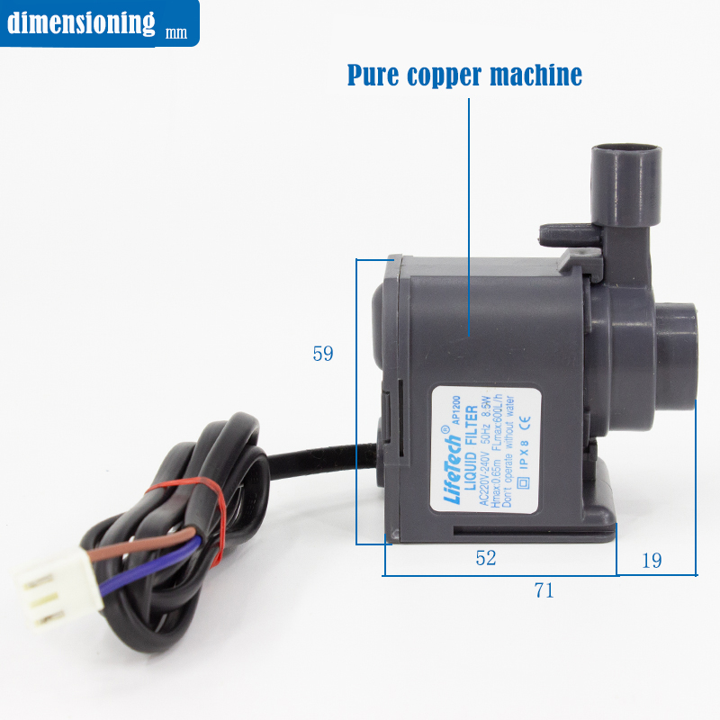 Commercial ice machine pump accessories Circulating submersible pump parts Ice machine pump pumps